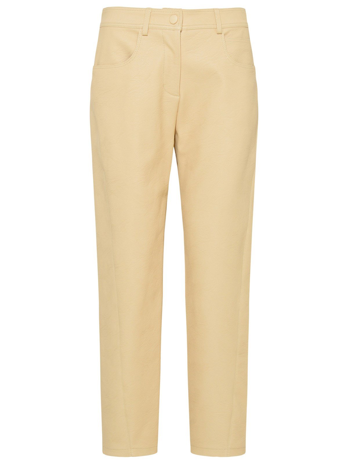 Stella McCartney Contrast Stitched Cropped Trousers