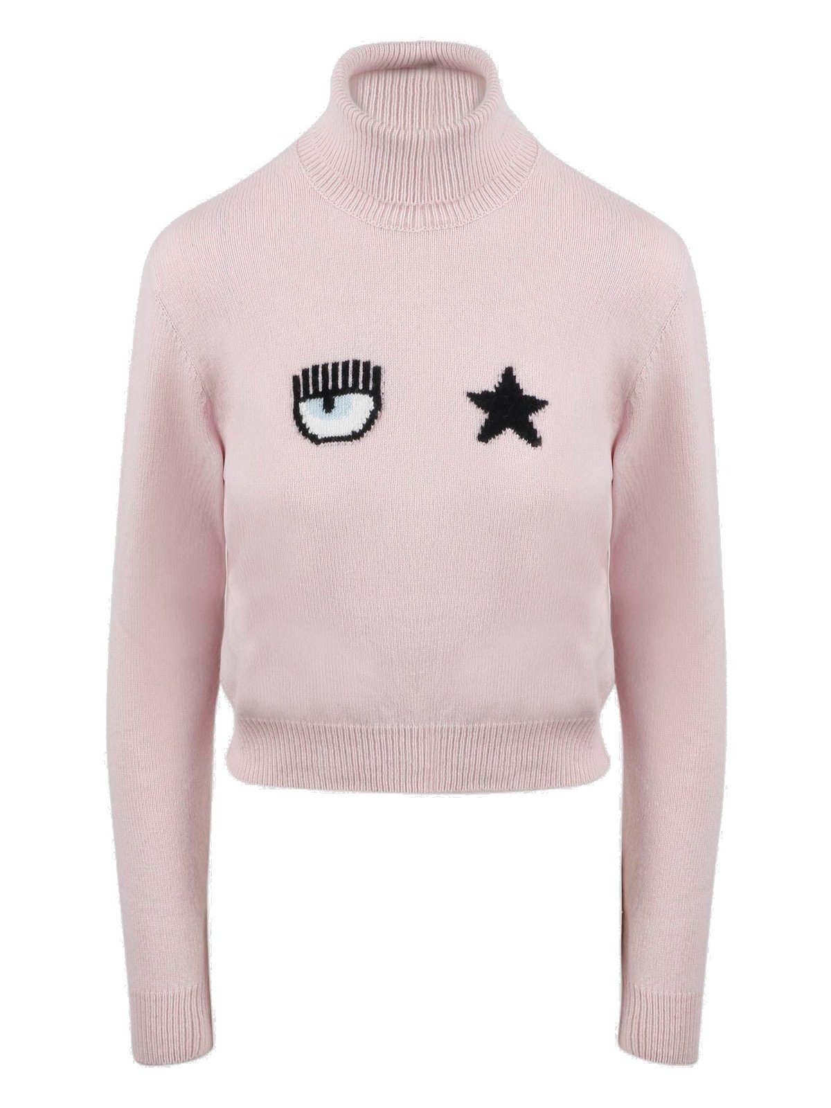 Chiara Ferragni Turtleneck Long Sleeved Sweater