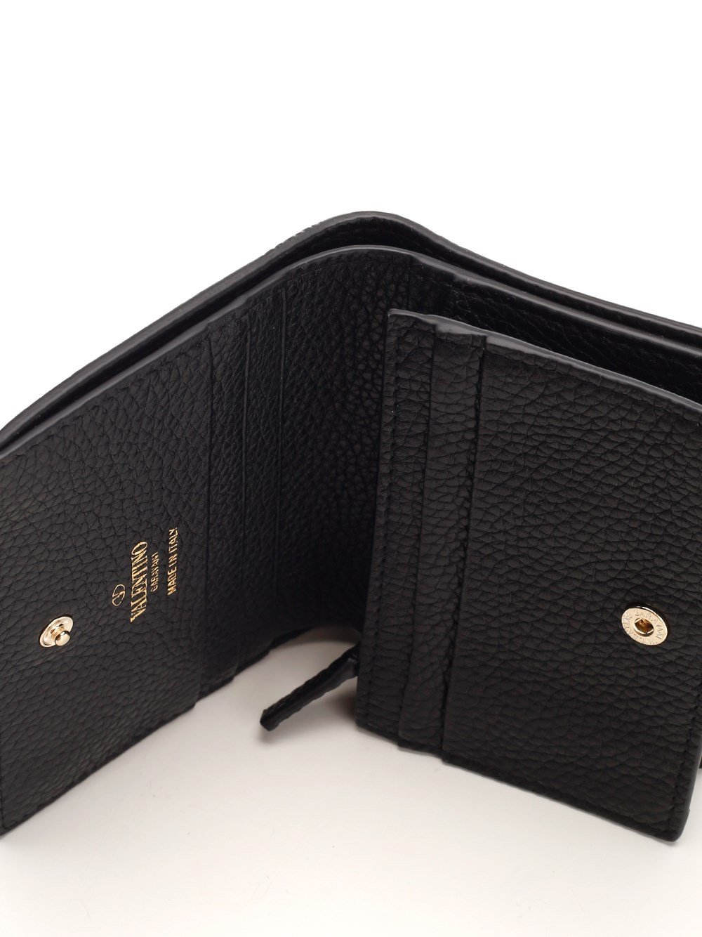 Valentino Garavani Rockstud Folded Small Wallet