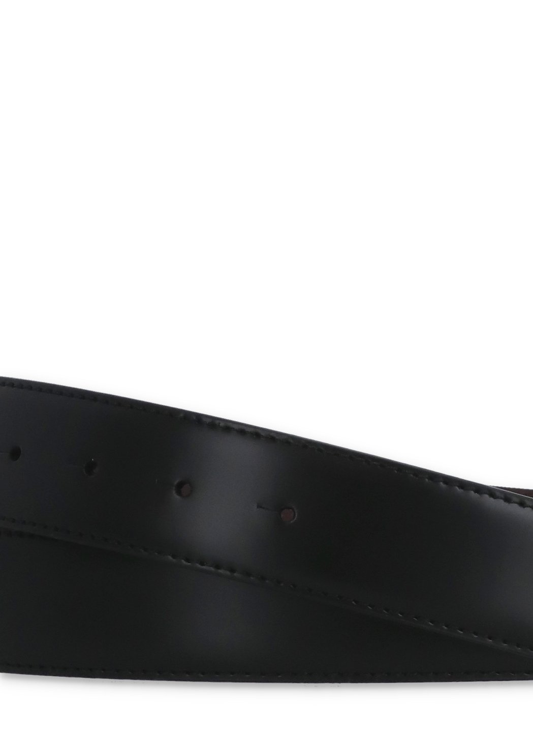 Tod's Reversible Logo Plaque Buckle Belt