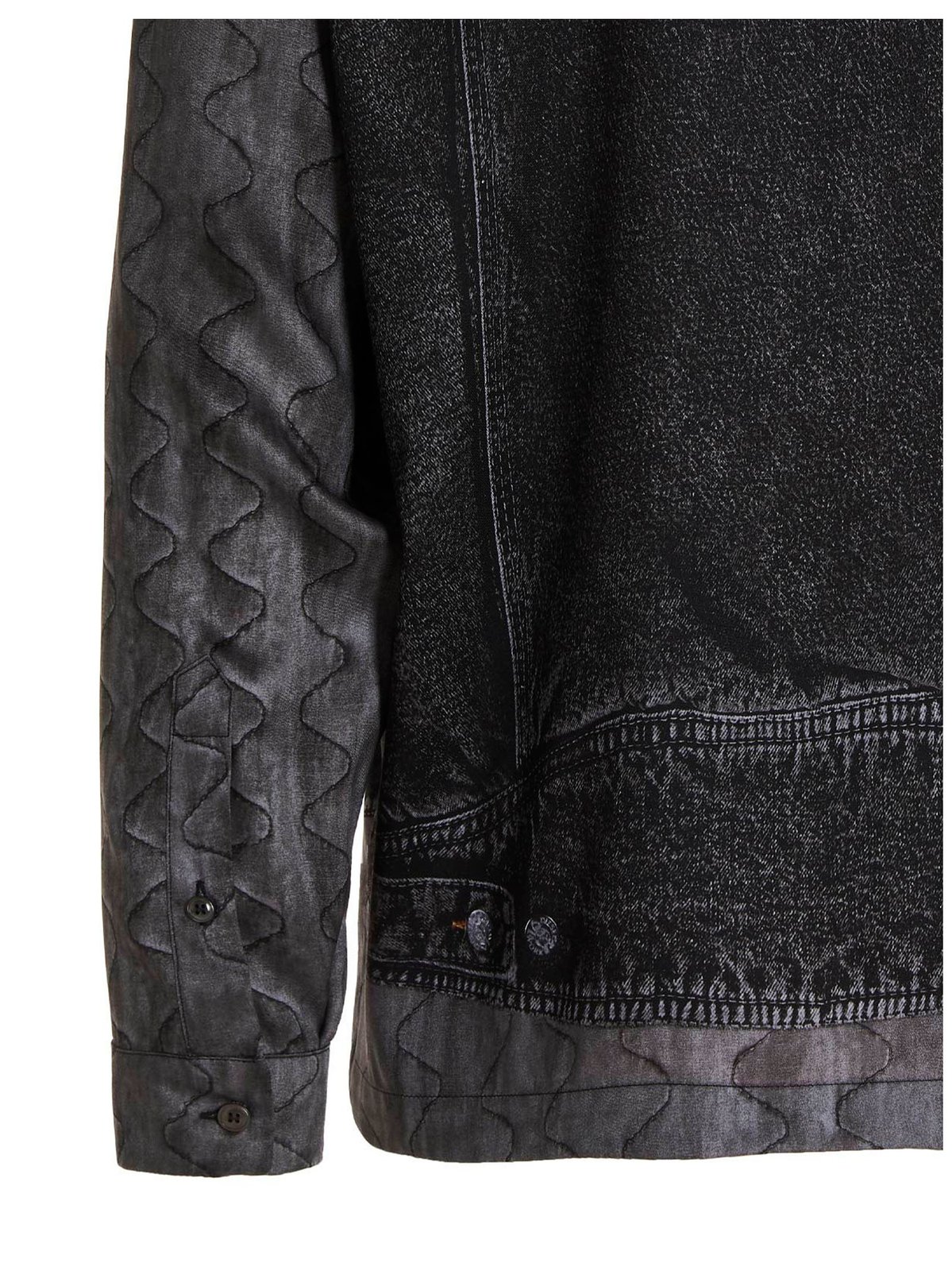 Diesel S-Gilliam Buttoned Satin Shirt