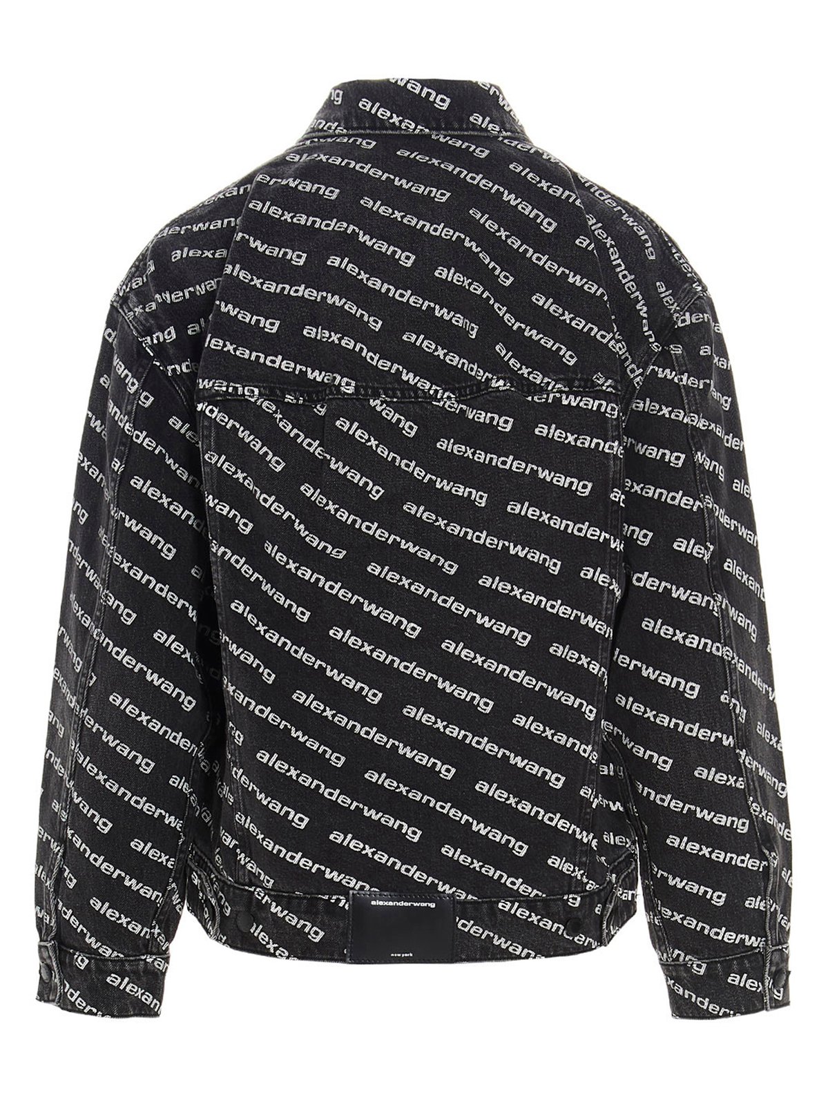 Alexander Wang All-Over Logo Printed Jacket 3 Alexander Wang All-Over Logo Printed Jacket