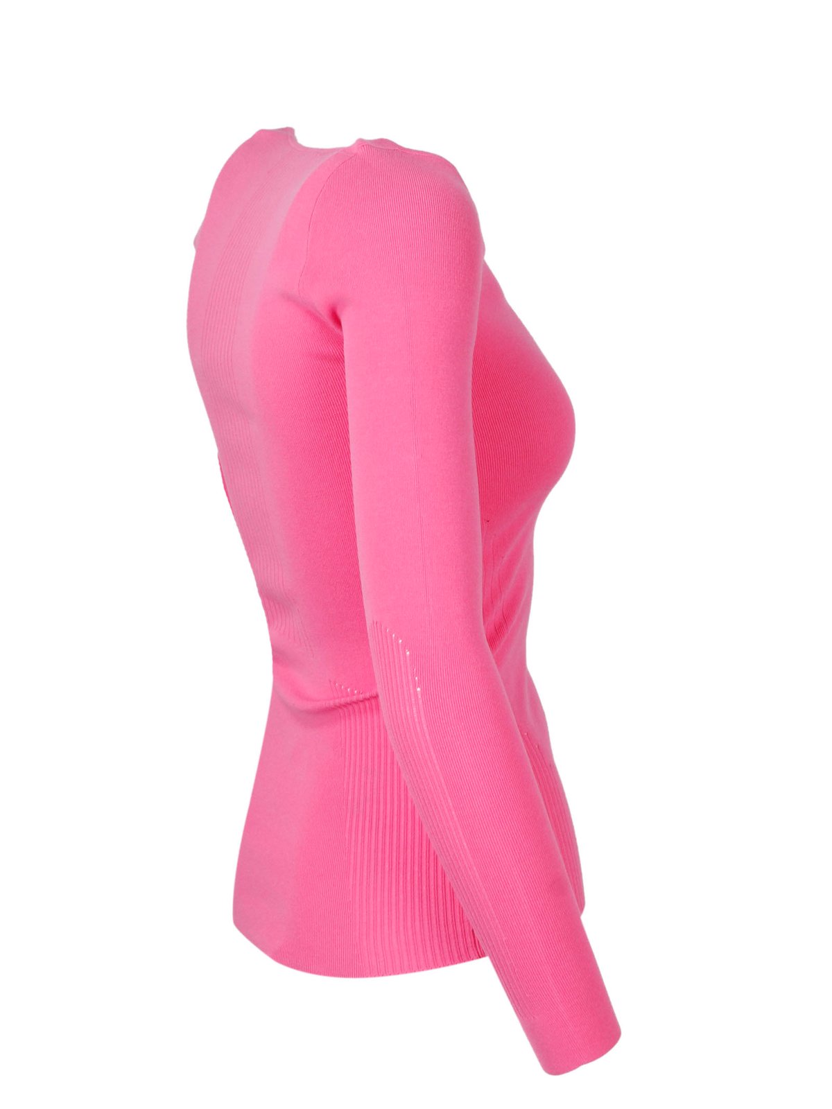 Balenciaga Sweetheart Neckline Knit Top