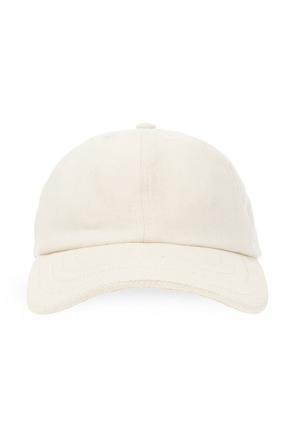Jacquemus Logo Embroidered Curved Peak Baseball Cap