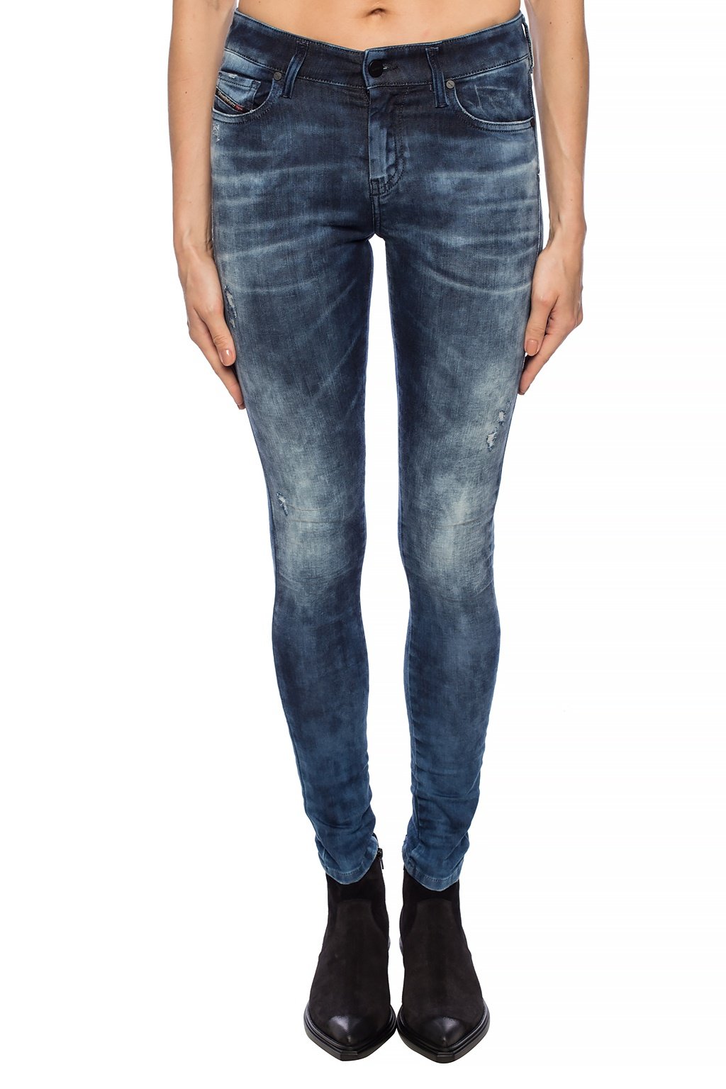Diesel Slandy Distressed Jeans