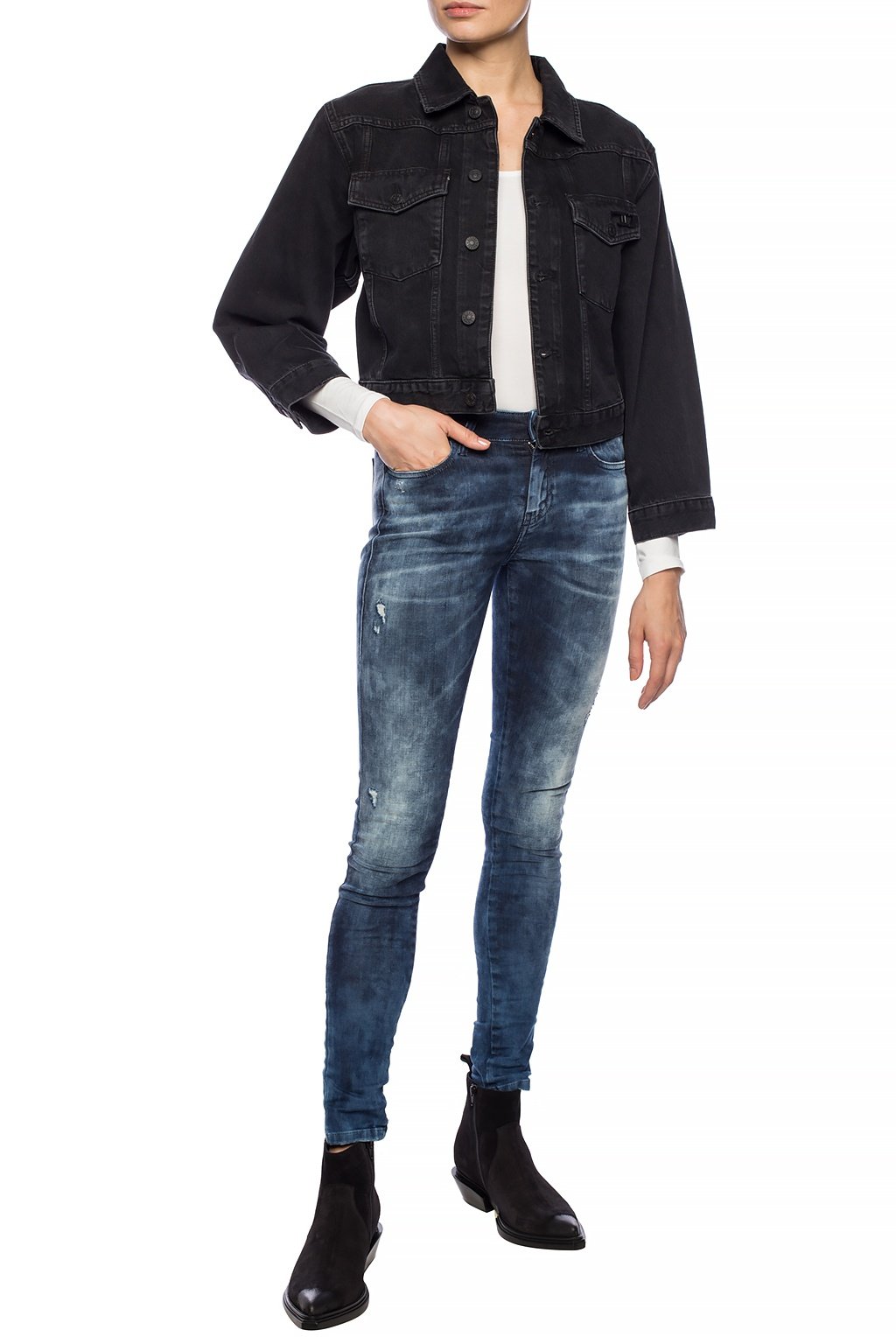 Diesel Slandy Distressed Jeans