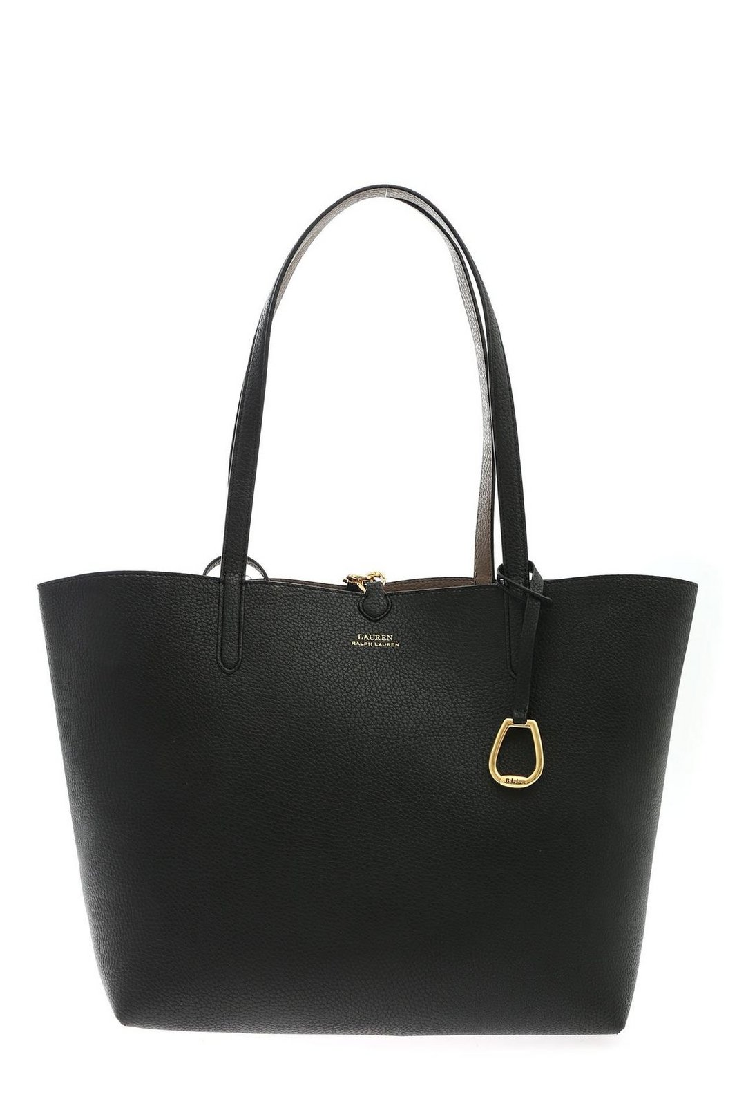 Lauren Ralph Lauren Logo Printed Top Handle Bag