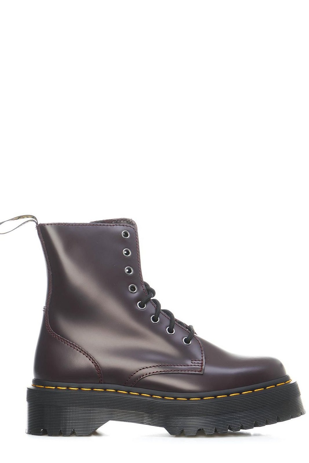 Dr. Martens Round Toe Lace-Up Chunky Boots