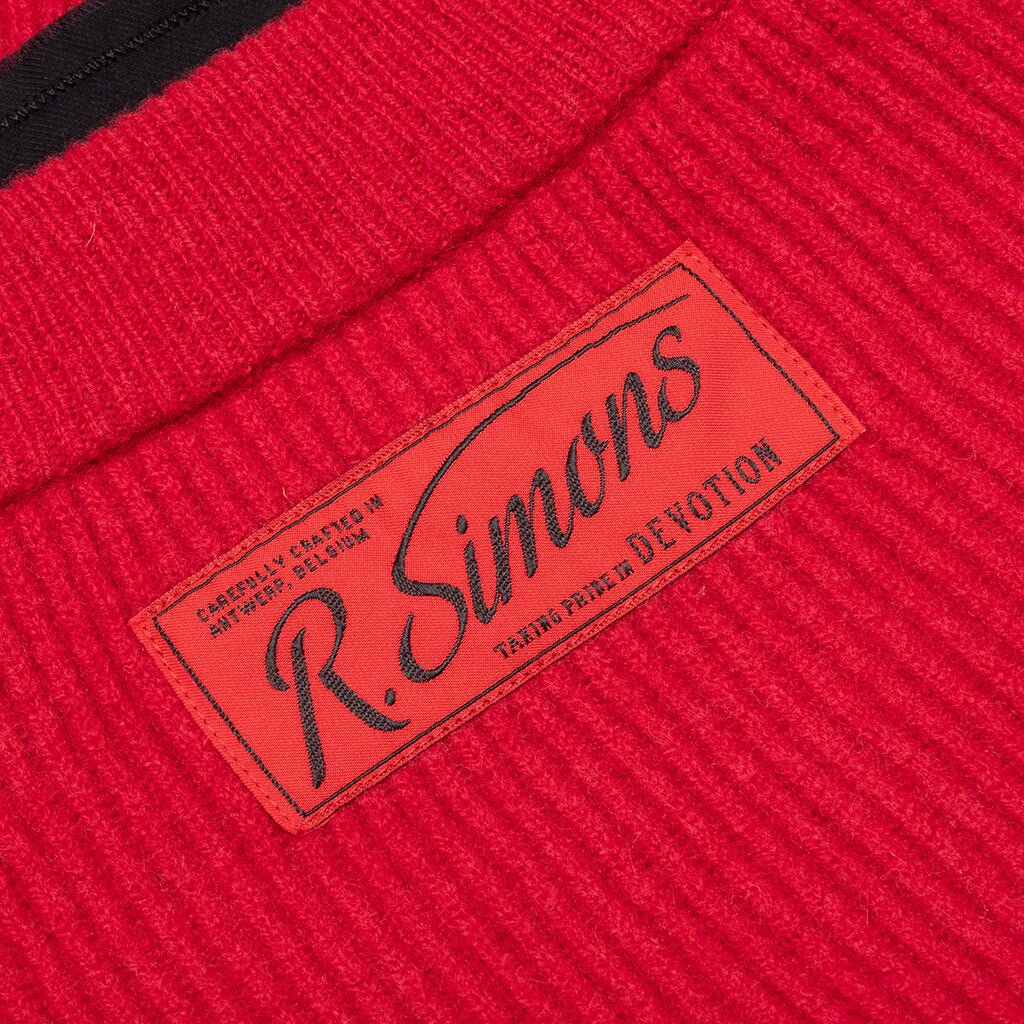 Raf Simons Oversized Ribbed Cardigan