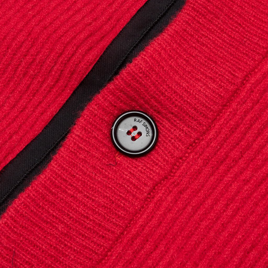 Raf Simons Oversized Ribbed Cardigan