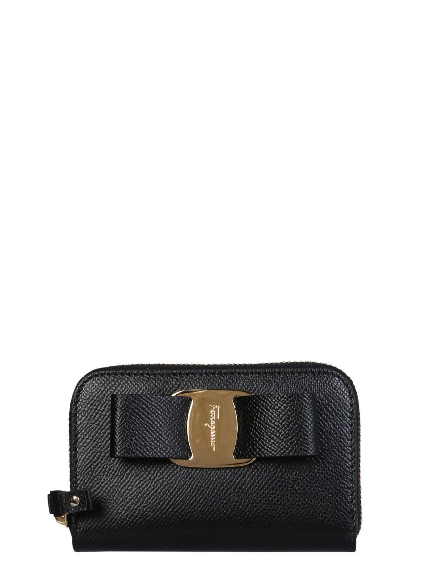 Ferragamo Vara Bow Business Cardholder