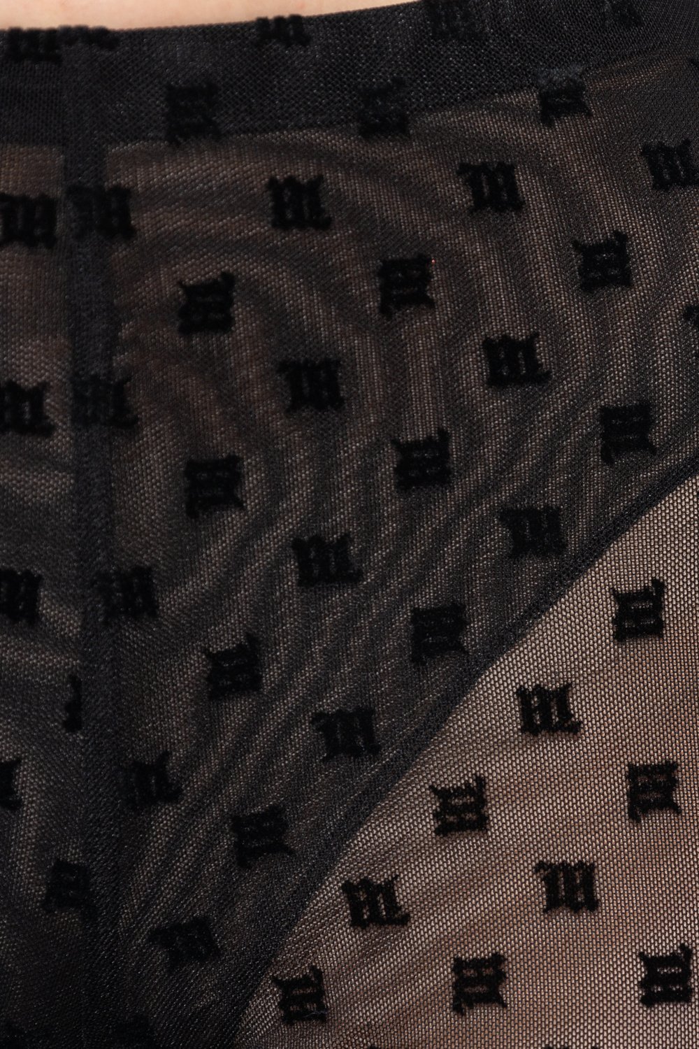 Misbhv Mesh Monogram Leggings