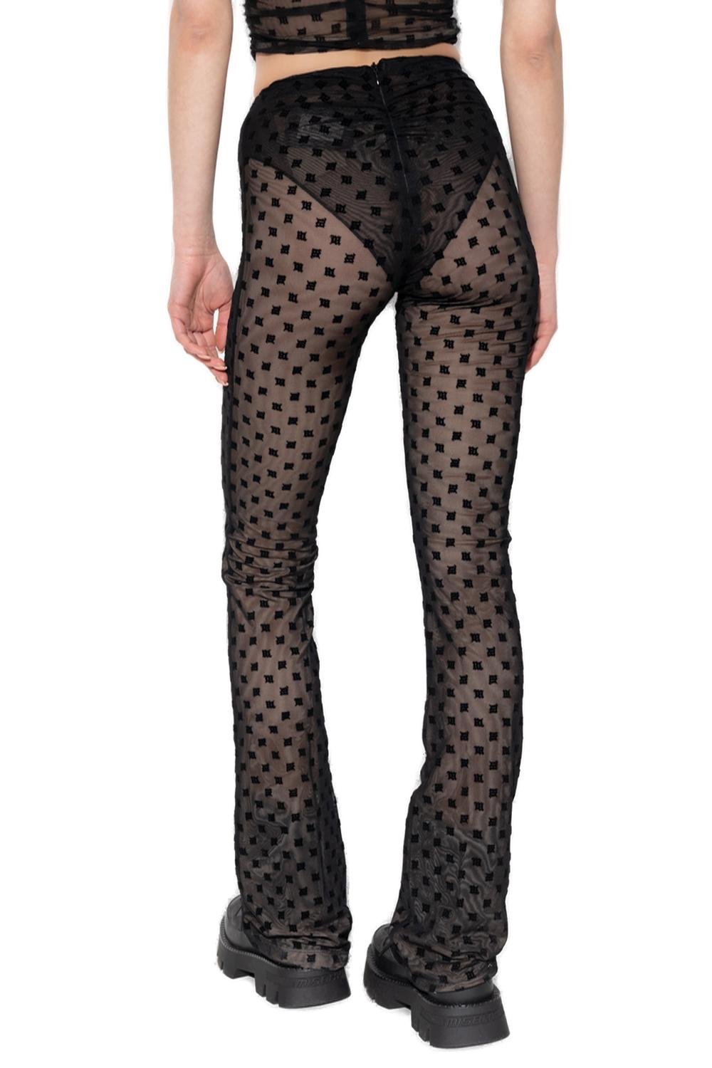 Misbhv Mesh Monogram Leggings