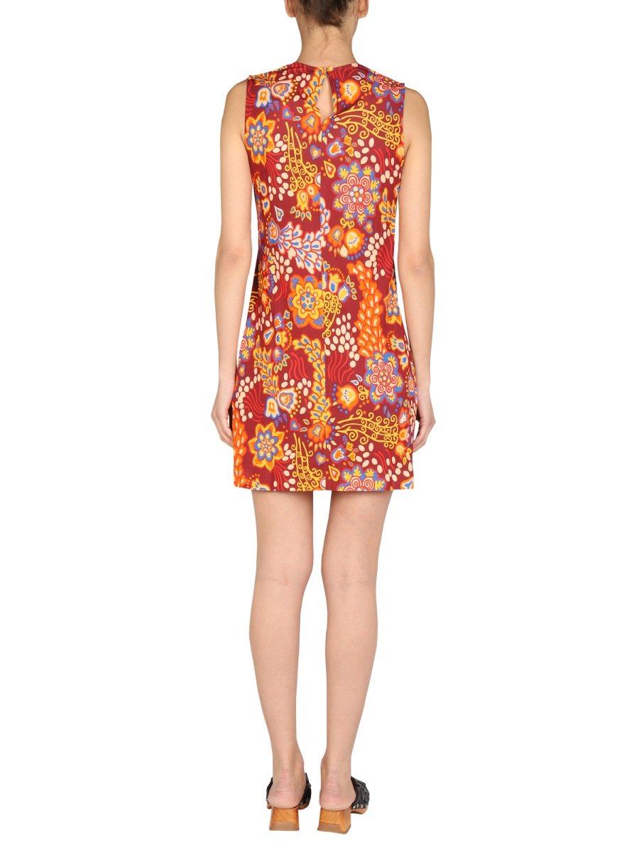La Doublej Allover Print Sleeveless Mini Dress 3 La Doublej Allover Print Sleeveless Mini Dress