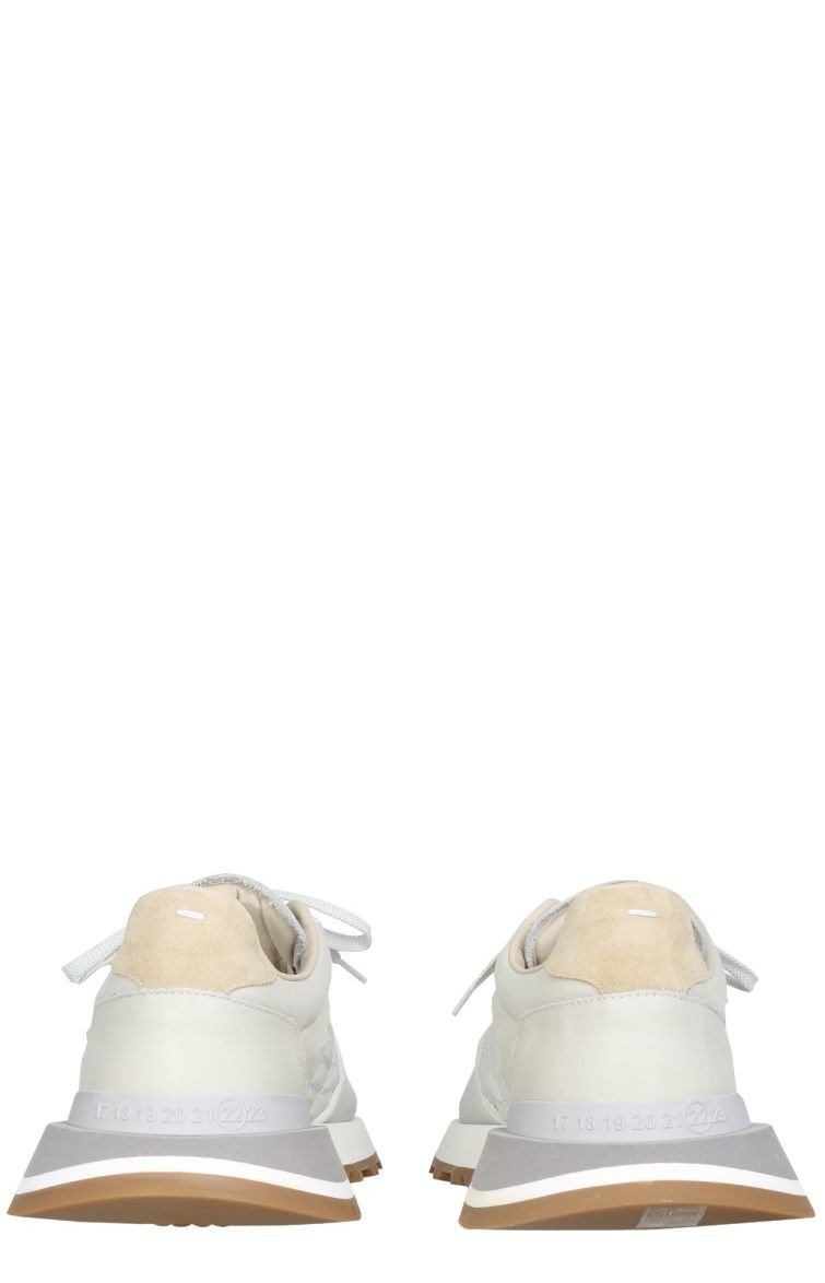 Maison Margiela Panelled Lace-Up Sneakers