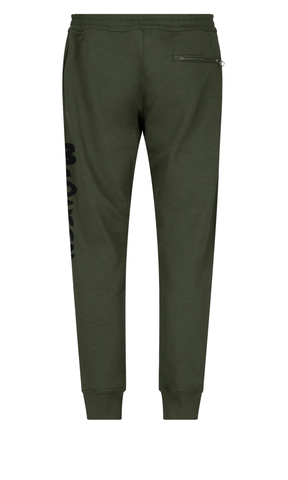 Alexander McQueen Logo Printed Slim Cut Track Trousers