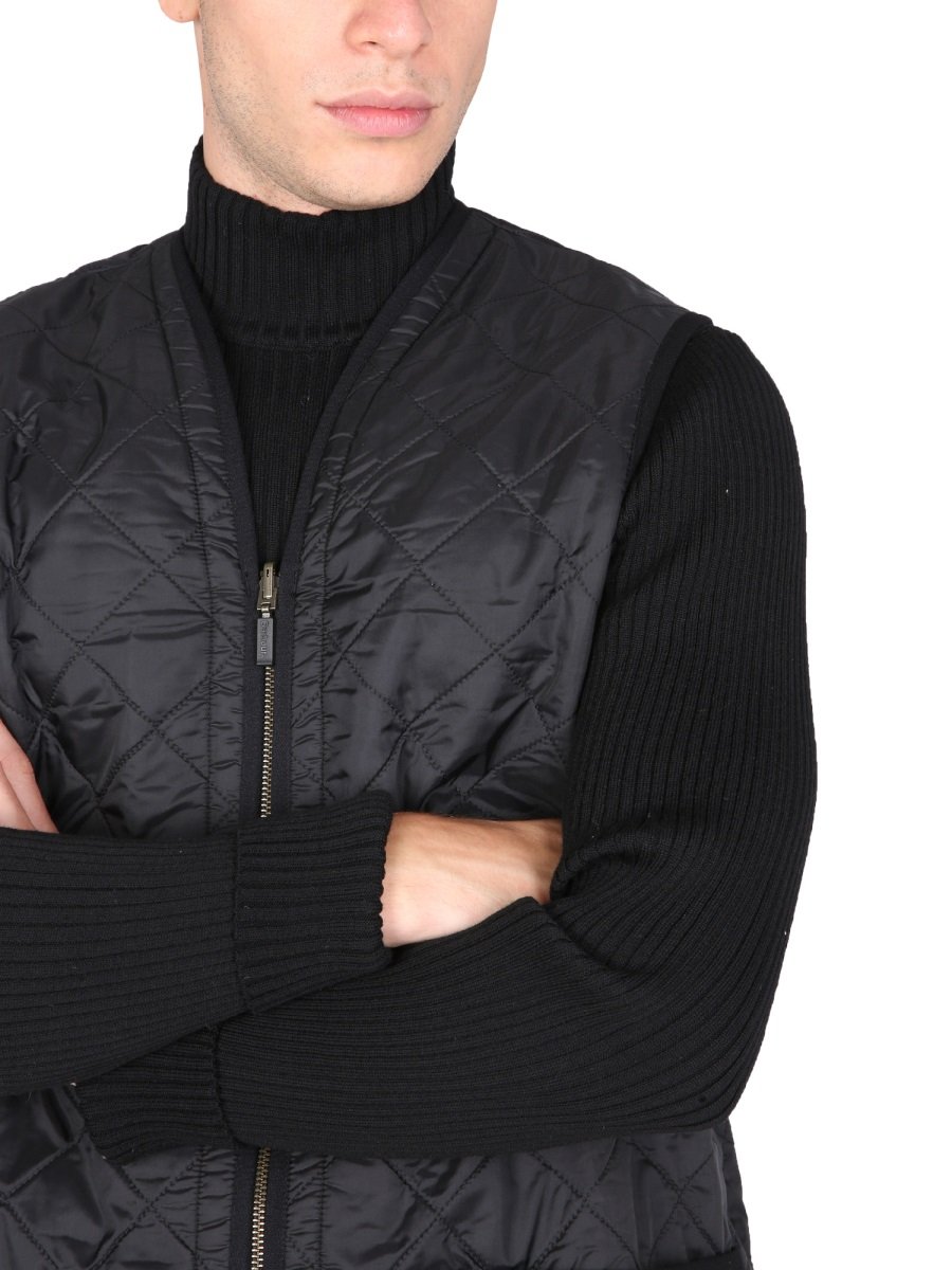 Barbour Reversible Checkered Zip-Up Gilet