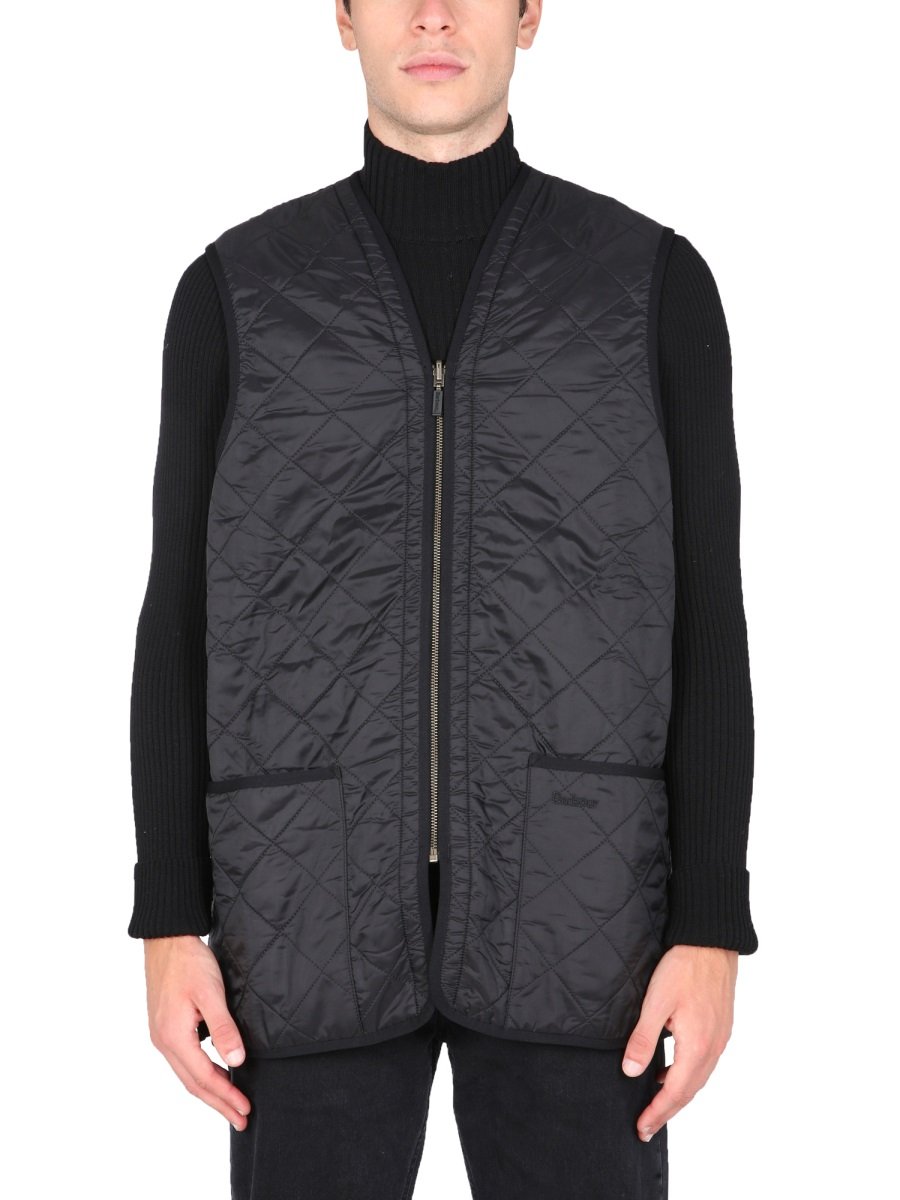 Barbour Reversible Checkered Zip-Up Gilet