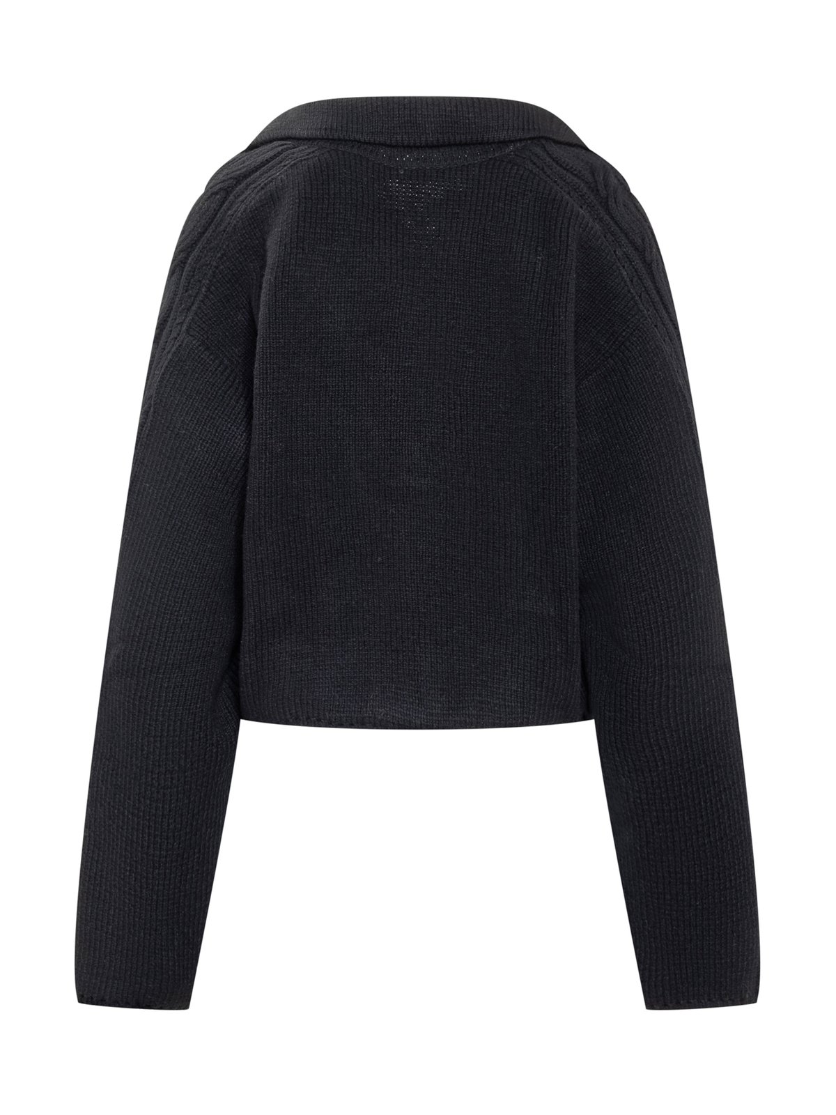 Philosophy Di Lorenzo Serafini Long-Sleeved Cropped Jumper