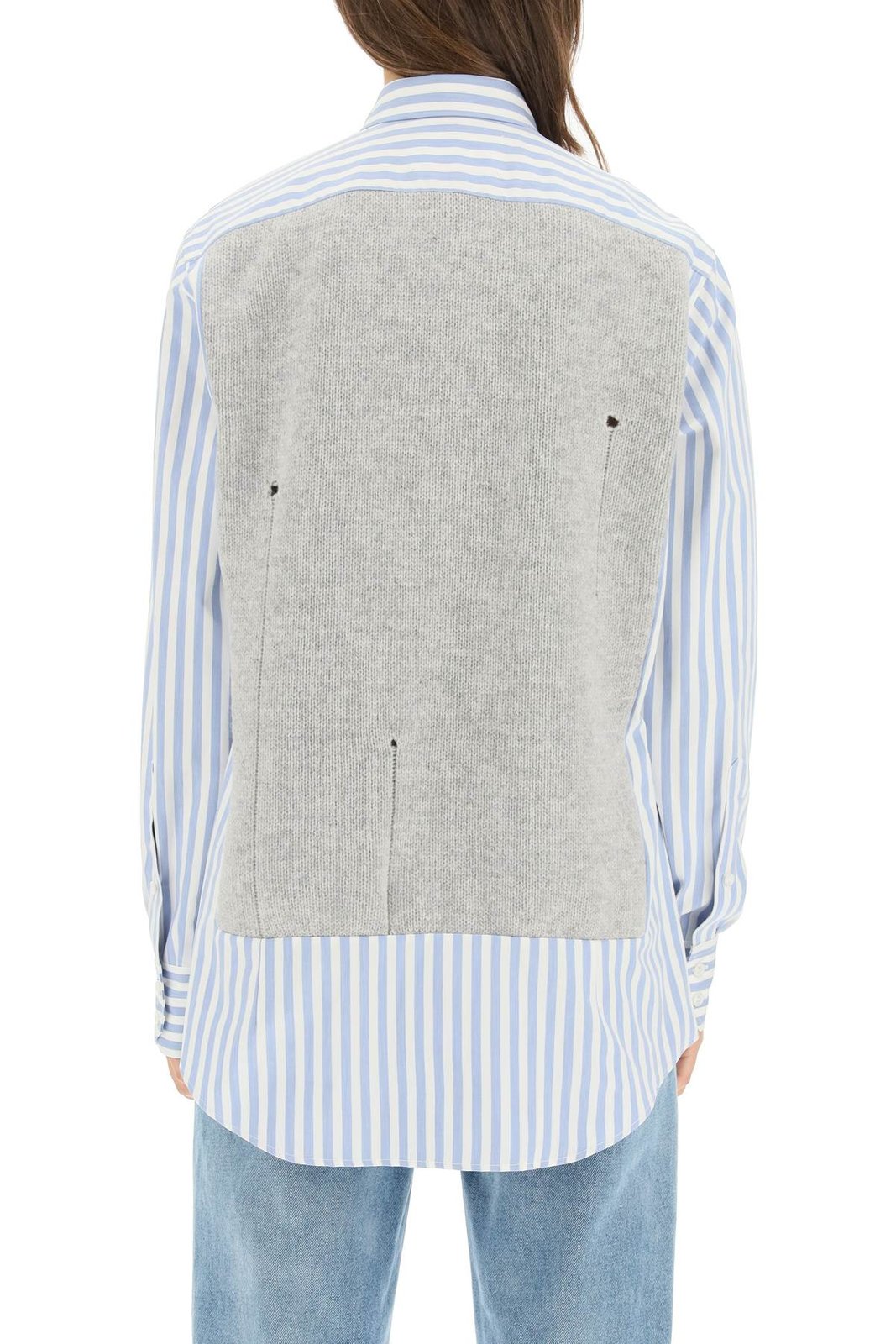 Maison Margiela Distressed Vest Layered Shirt 5 Maison Margiela Distressed Vest Layered Shirt