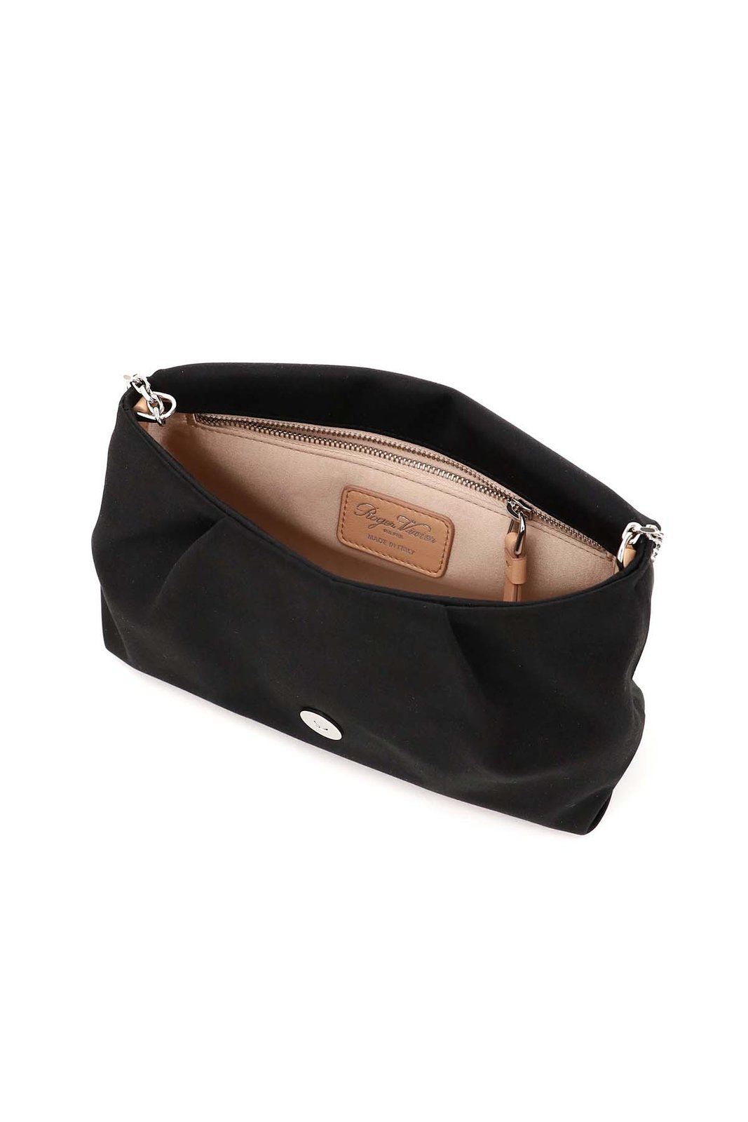 Roger Vivier Embellished Draped Clutch Bag