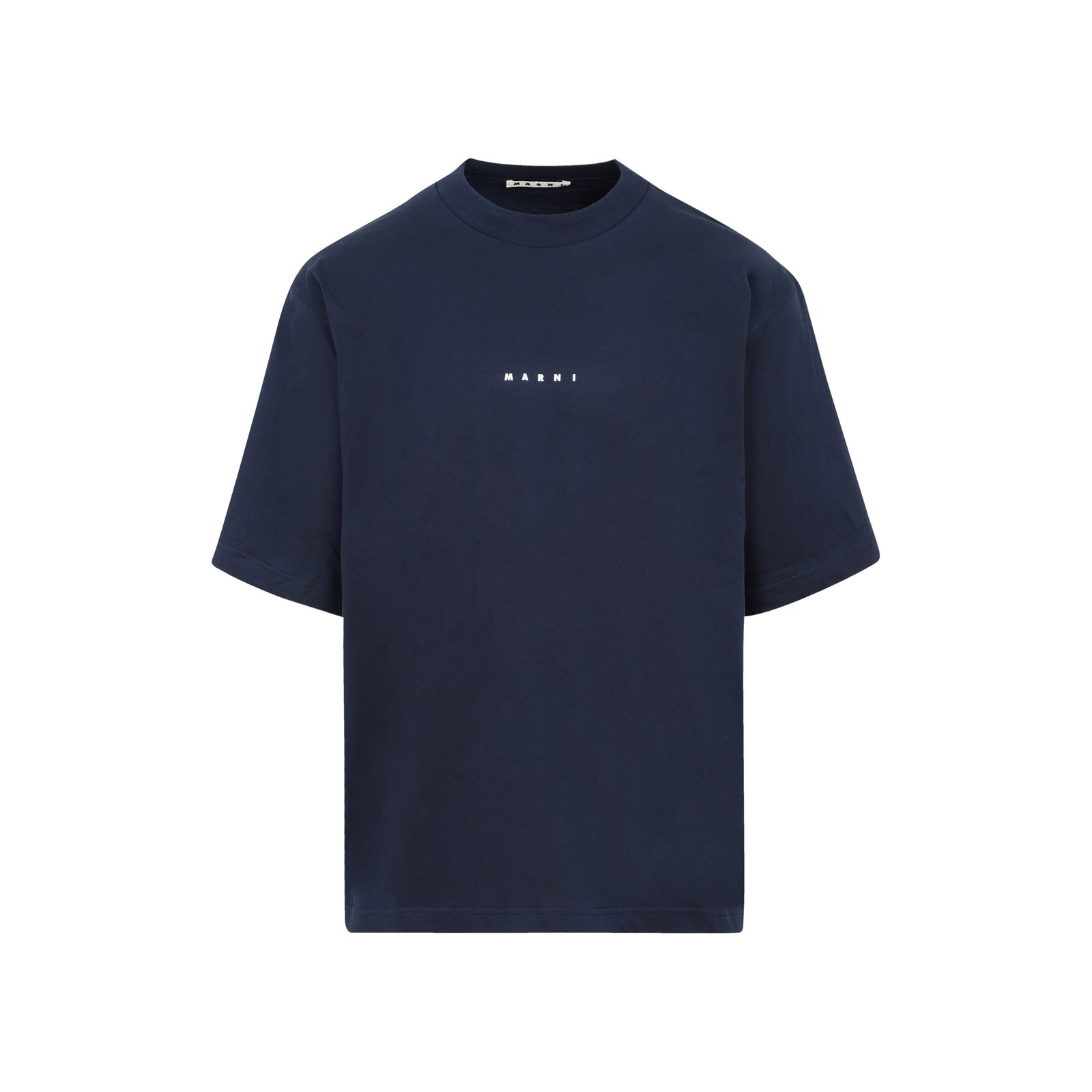 Marni Logo Printed Crewneck T-Shirt