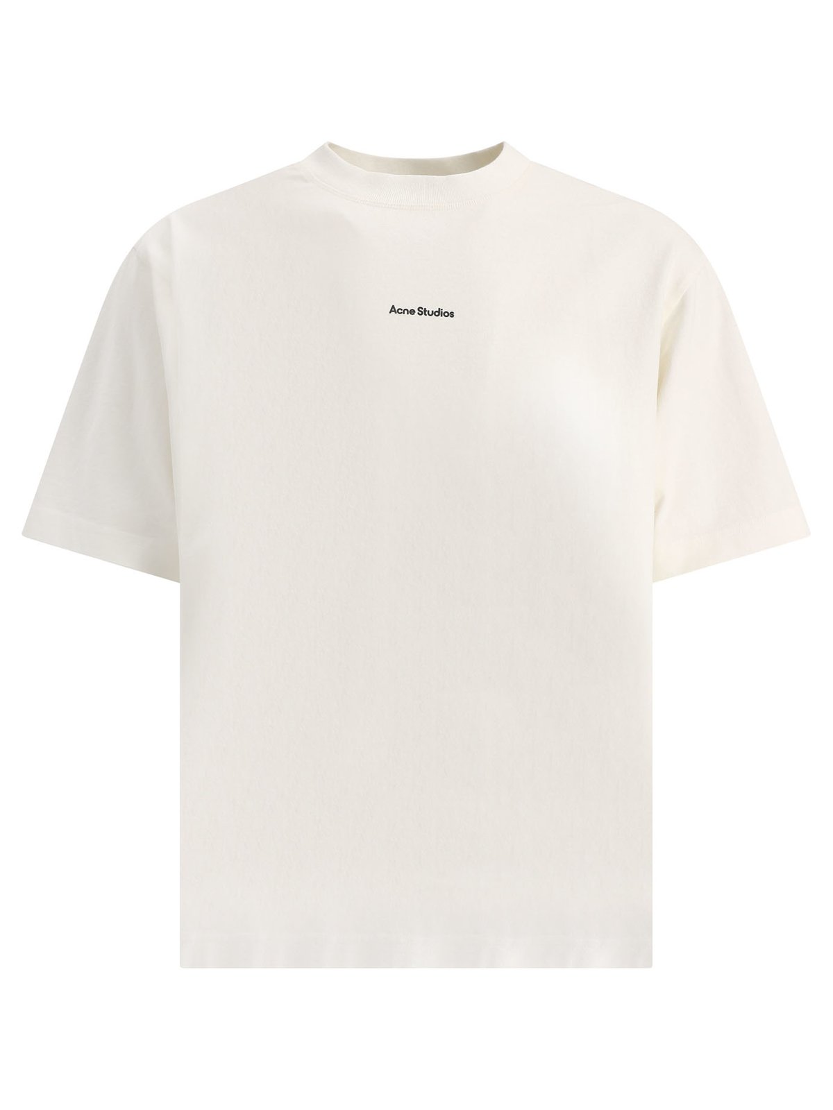 Acne Studios Logo Printed Crewneck T-Shirt