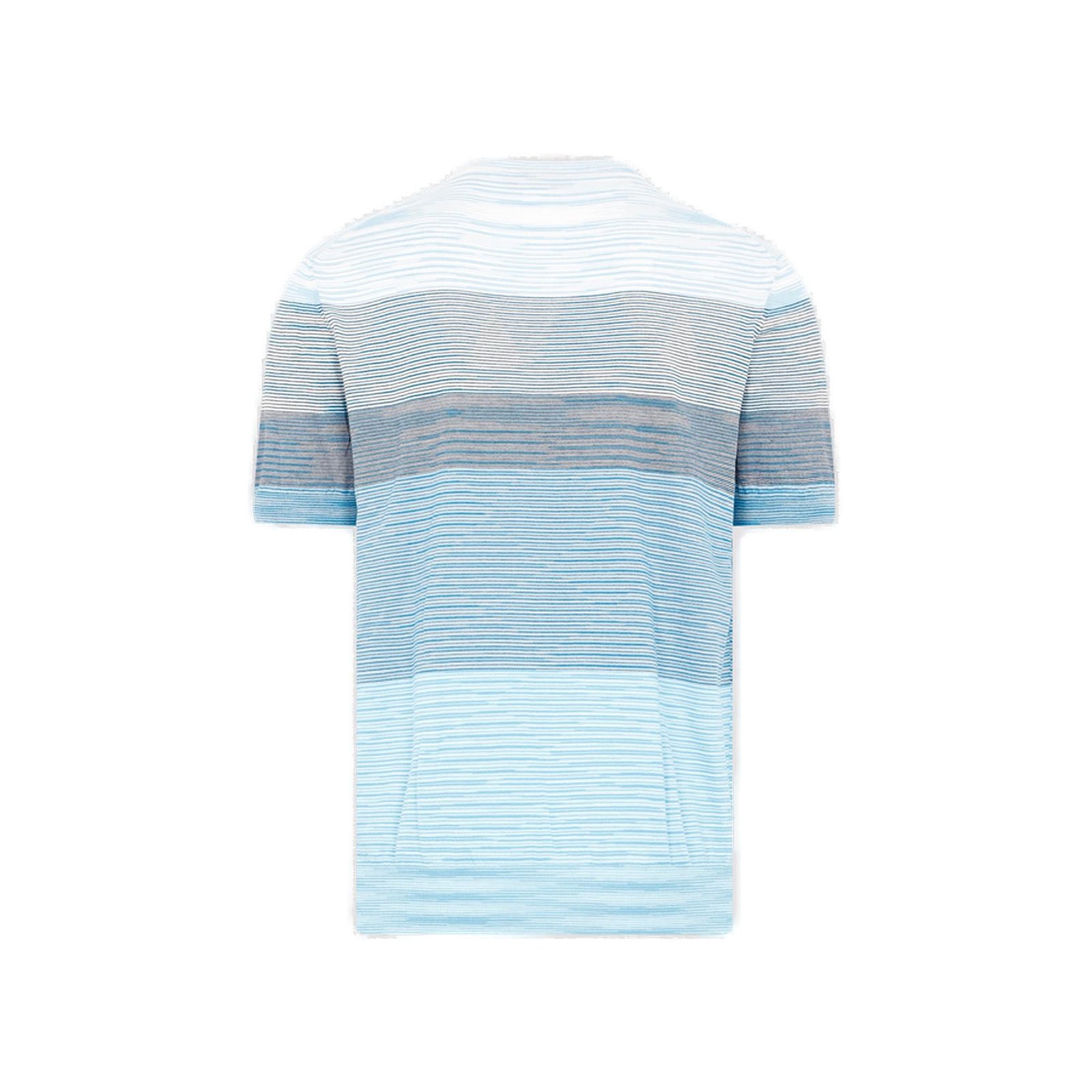 Missoni Striped Short-Sleeved Knitted T-Shirt