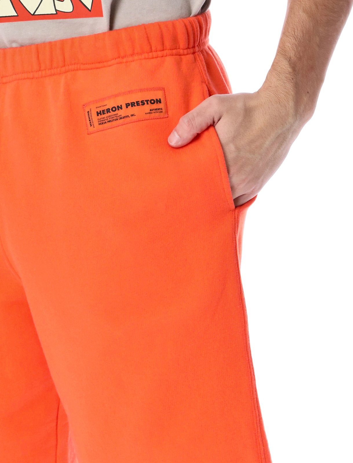 Heron Preston Logo Patch Bermuda Shorts