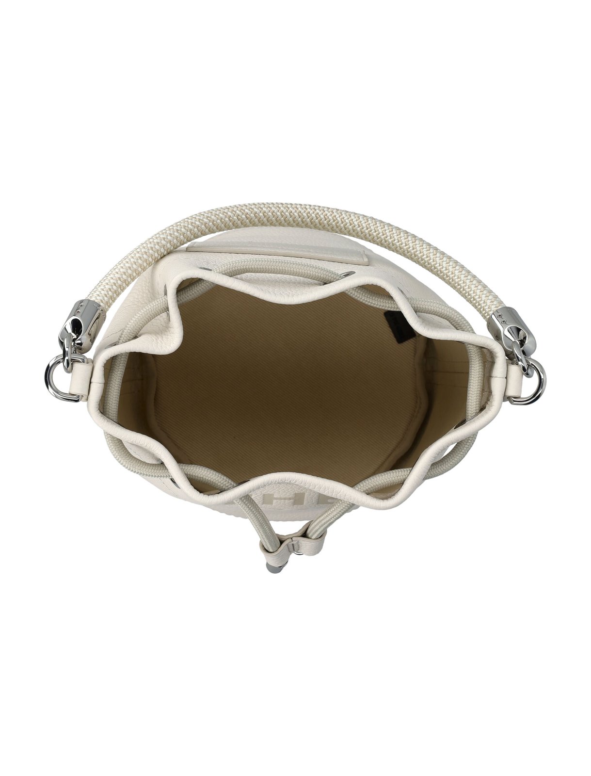 Marc Jacobs Logo Embossed Bucket Bag