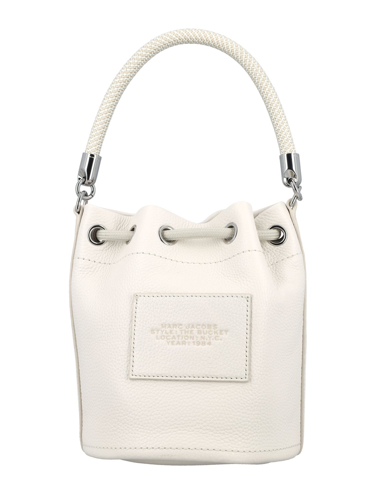 Marc Jacobs Logo Embossed Bucket Bag