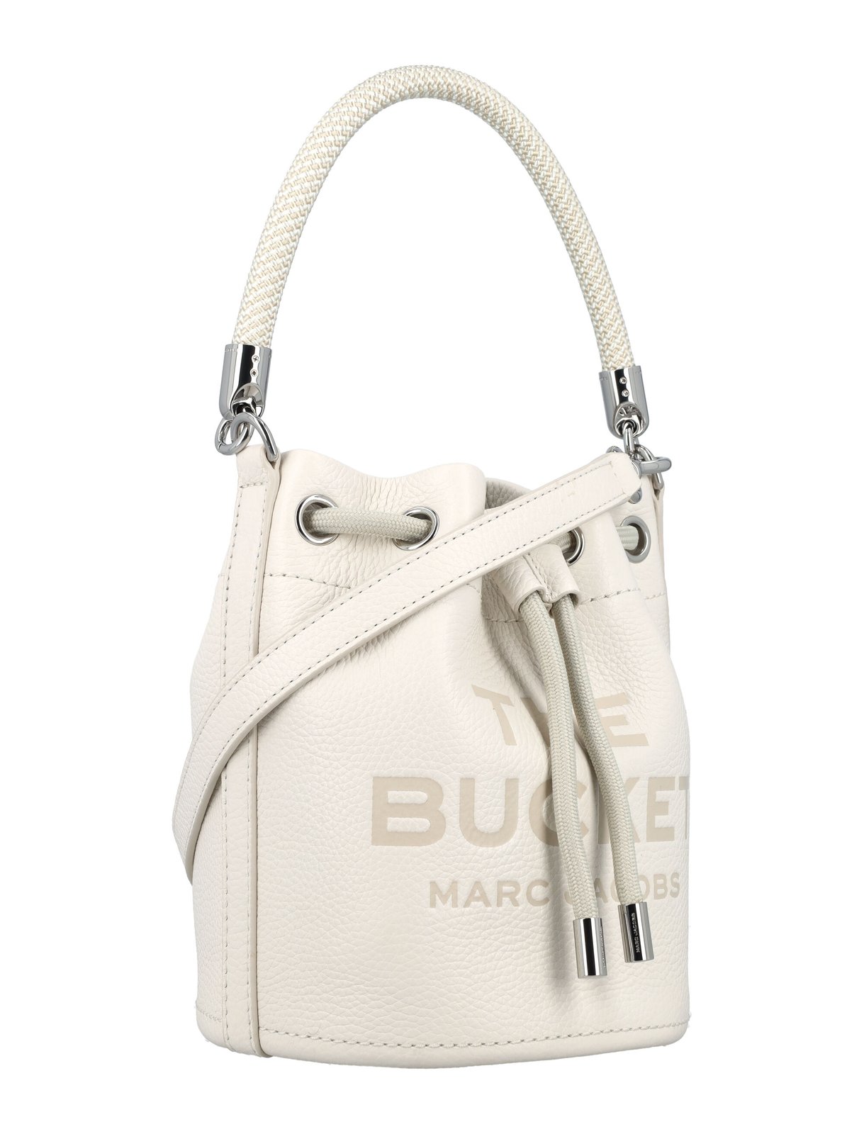 Marc Jacobs Logo Embossed Bucket Bag
