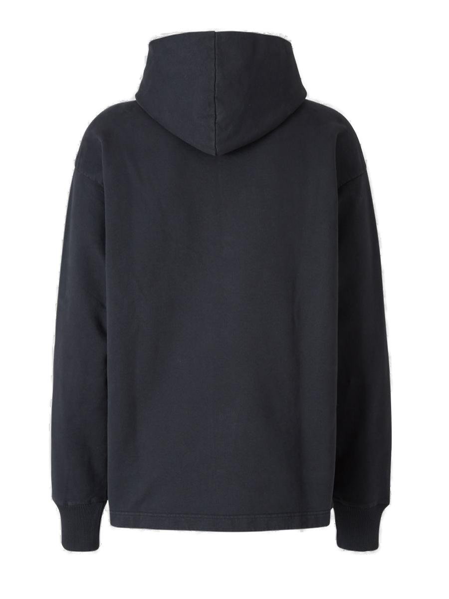 Acne Studios Logo Printed Long-Sleeved Hoodie