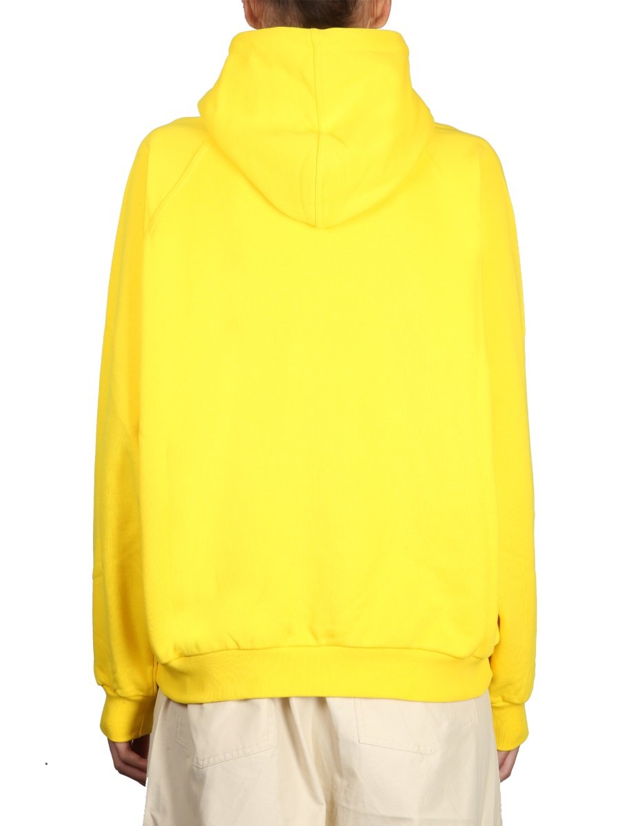 Sunnei Logo Embroidered Drawstring Hoodie