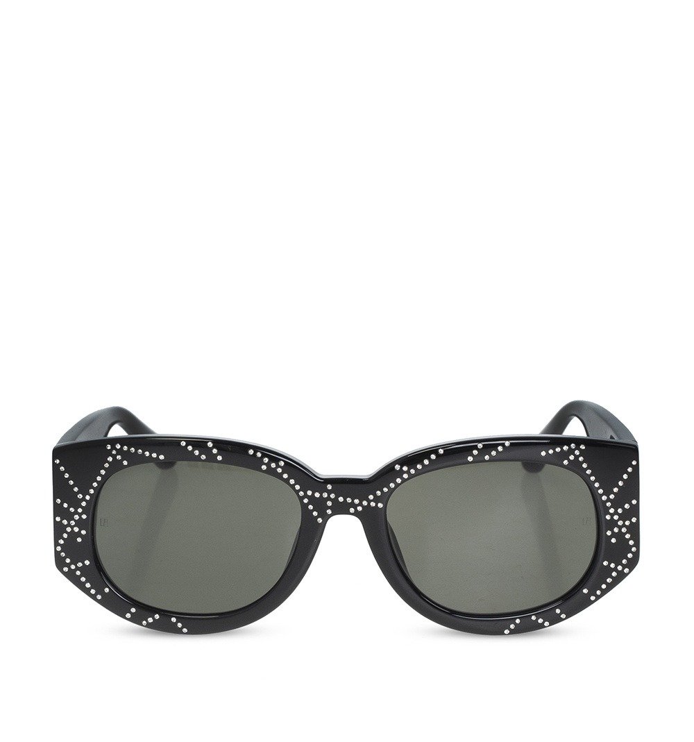 Linda Farrow X Sara Shakeel Debbie Rectangle Framed Sunglasses