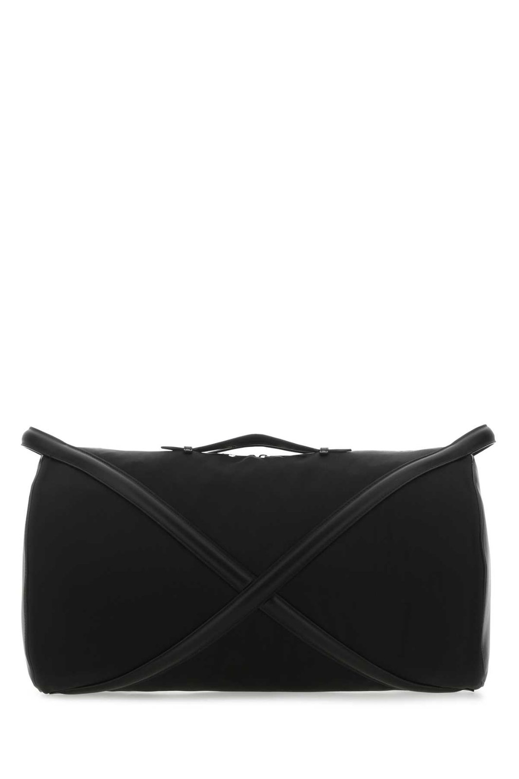 Alexander McQueen Logo Printed Zipped Duffel Bag