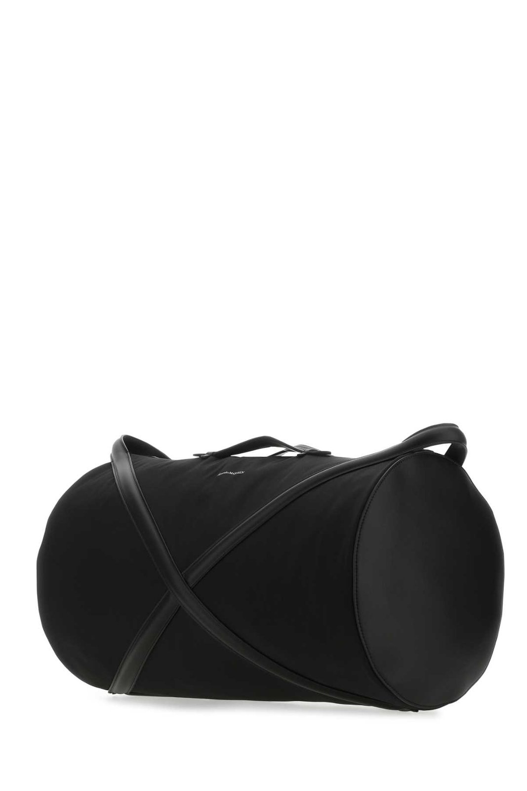 Alexander McQueen Logo Printed Zipped Duffel Bag