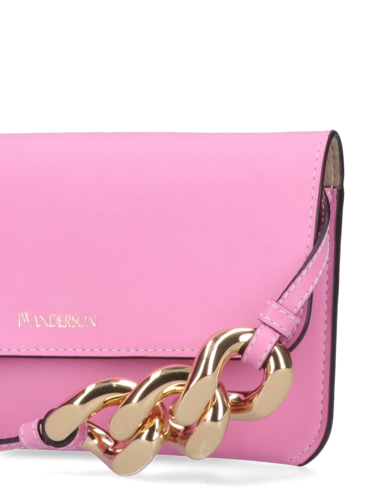 JW Anderson Logo Printed Foldover Top Shoulder Bag