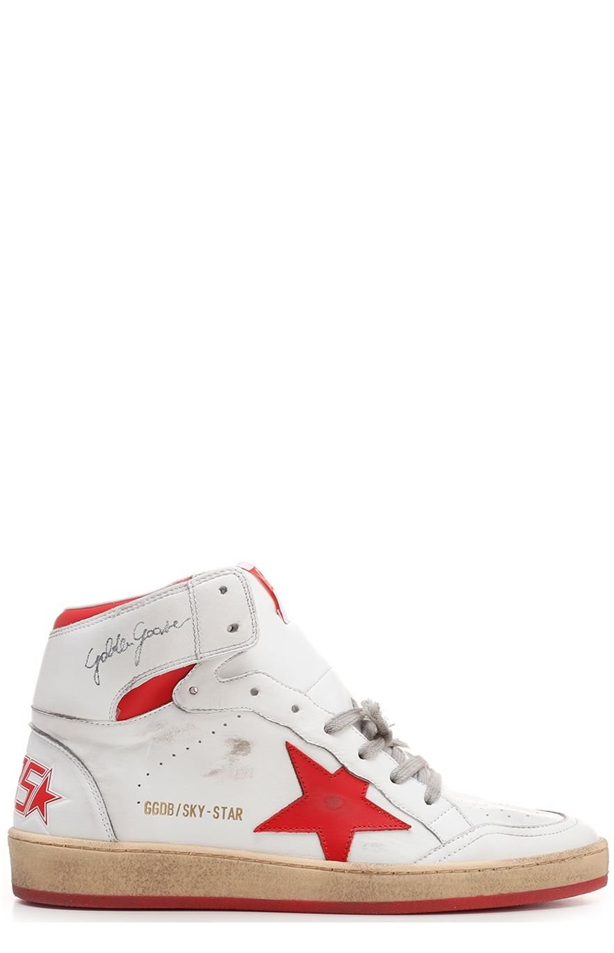Golden Goose Deluxe Brand Sky Star High-Top-Sneakers