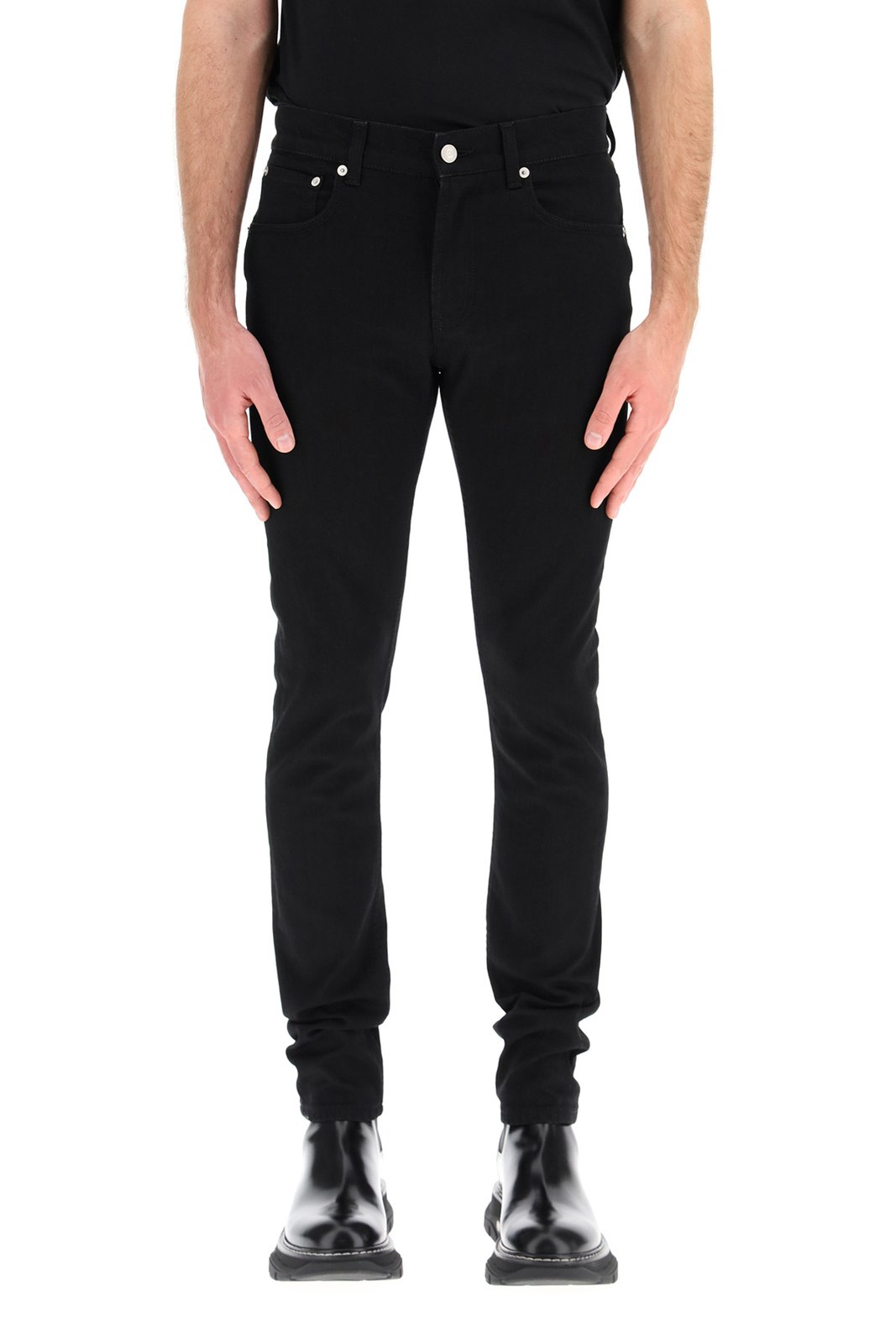 Alexander McQueen Jeans mit geradem Bein