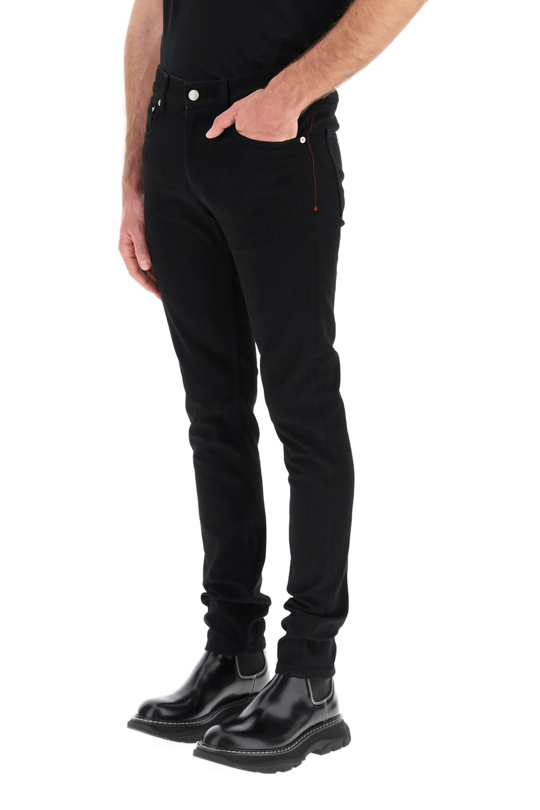 Alexander McQueen Jeans mit geradem Bein