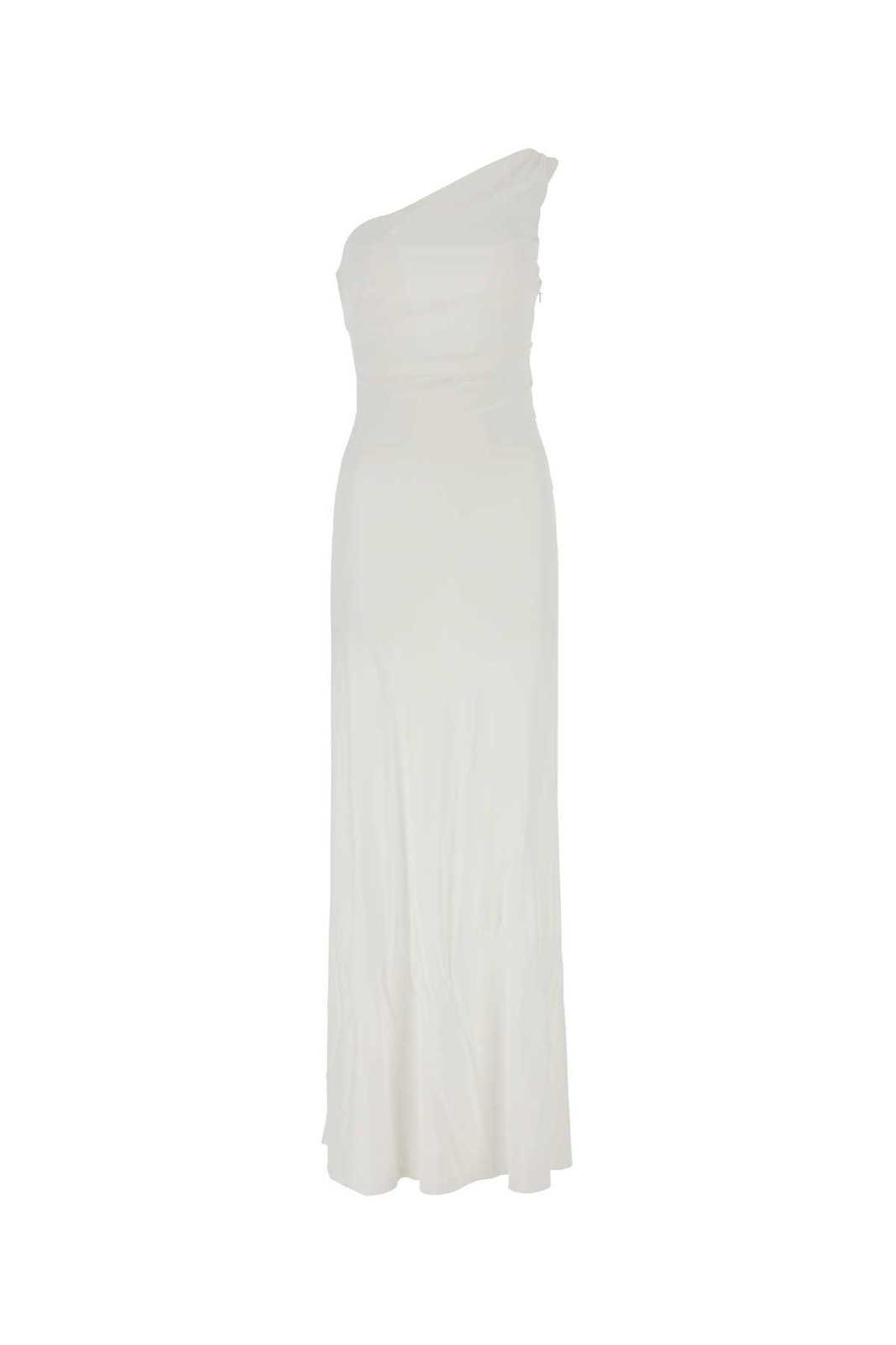 Alberta Ferretti Gerafftes One-Shoulder-Kleid