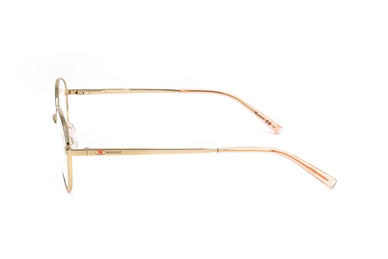 M Missoni Brille mit rundem Rahmen
