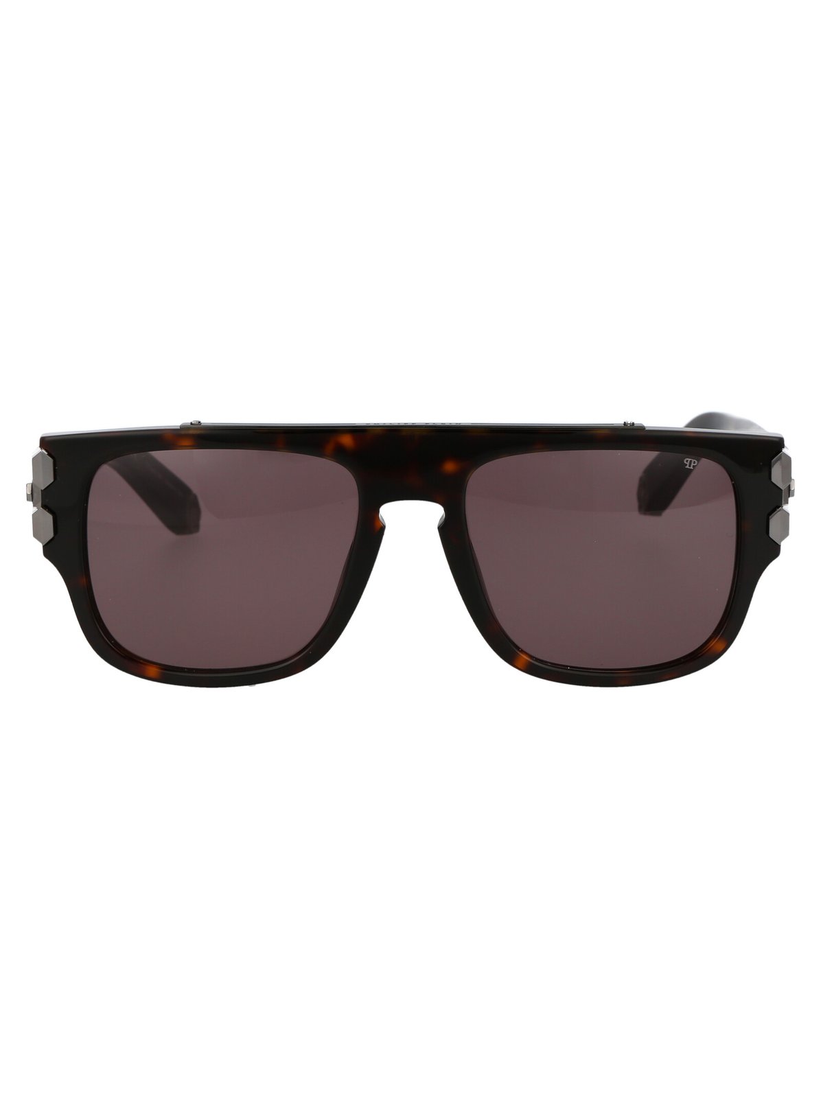 Philipp Plein Sonnenbrille mit quadratischem Rahmen