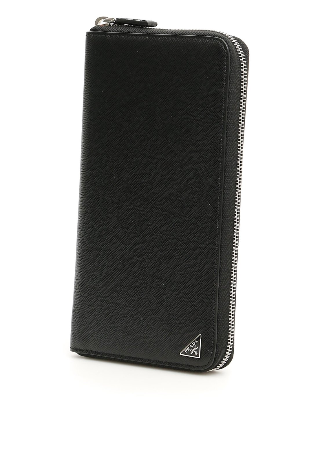 Prada Saffiano Zip-Around Wallet