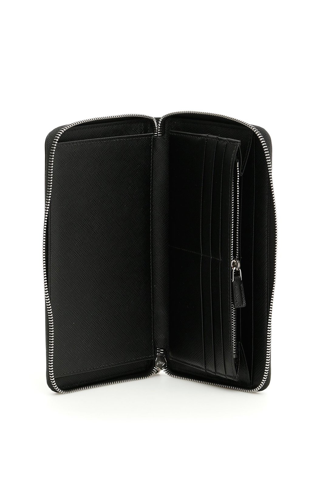 Prada Saffiano Zip-Around Wallet