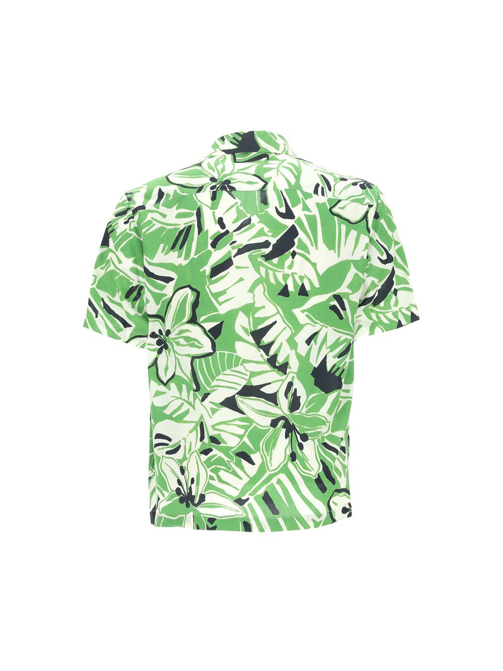 Palm Angels Macro Hibiscus Bowling Shirt