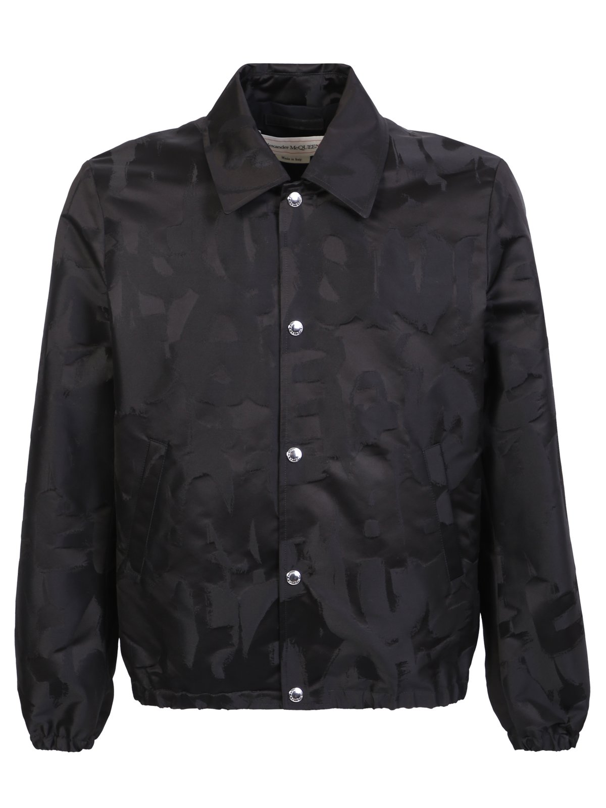 Alexander McQueen Logo Detailed Buttoned Jacket