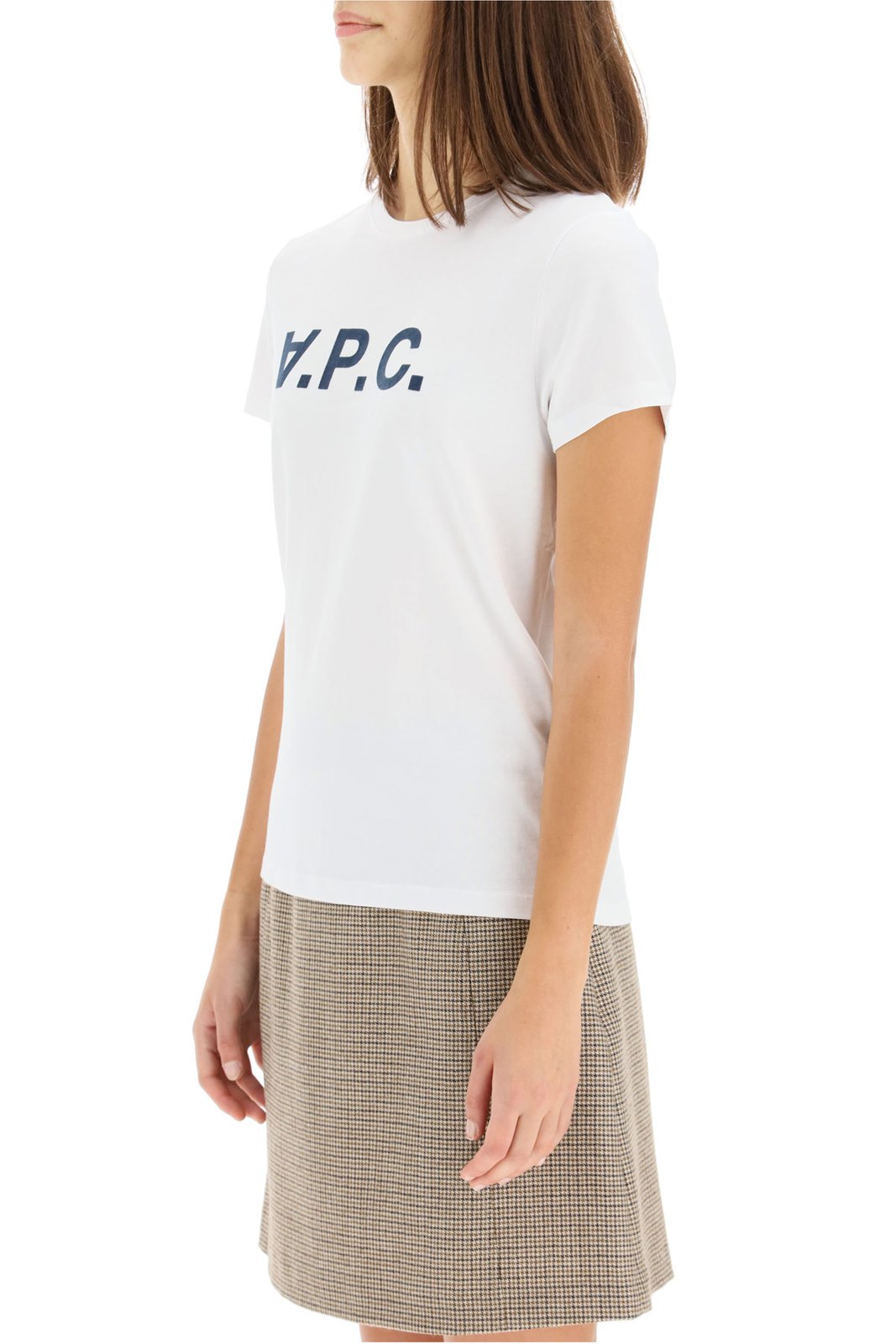 A.P.C. Logo Print Crewneck T-Shirt