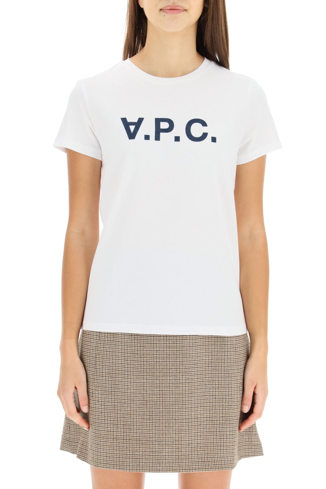 A.P.C. Logo Print Crewneck T-Shirt